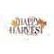 Glitzhome&#xAE; 24&#x22; Metal &#x22;HAPPY HARVEST&#x22; Wall D&#xE9;cor